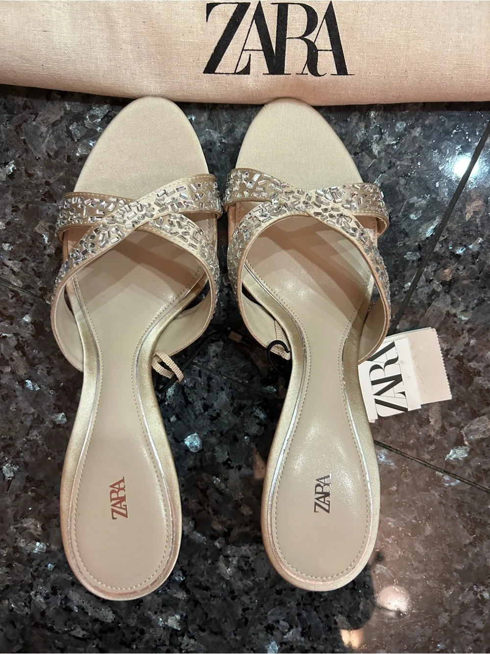 Zara slide heels